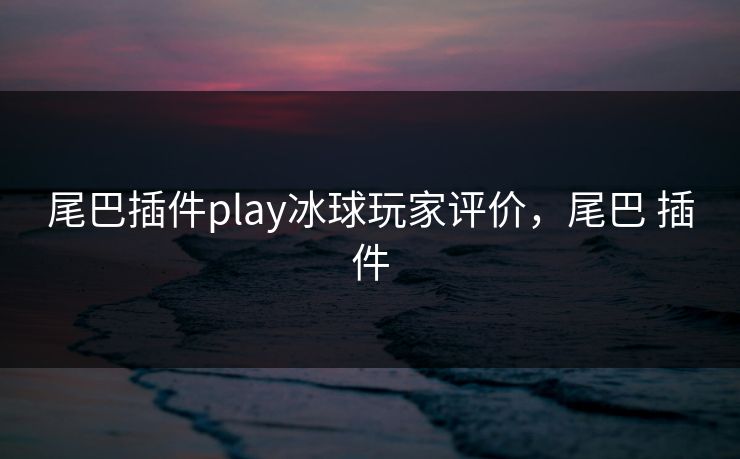 尾巴插件play冰球玩家评价，尾巴 插件