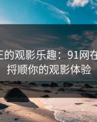 探寻真正的观影乐趣：91网在线观看，捋顺你的观影体验