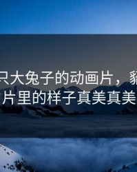 貂蝉两只大兔子的动画片，貂蝉动画片里的样子真美真美